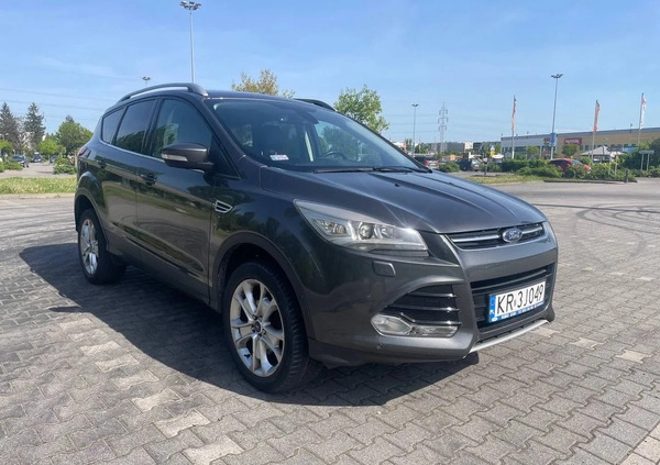 Ford Kuga cena 55000 przebieg: 105500, rok produkcji 2015 z Kraków małe 667